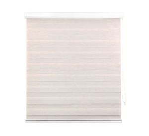 Cortina roller zebra 120x250 cm textura beige Cotidiana