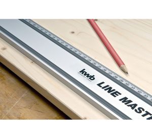 Regla aluminio 58x1200 mm Line master KWB