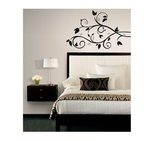 Wallstickers 57 unidades rama con hojas RoomMates