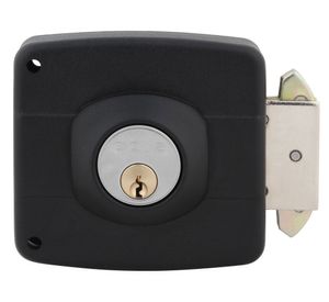 Cerradura sobrepuesta 393 35/50 mm negro