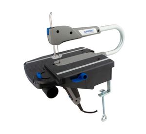 Sierra caladora de banco 70W Moto-Saw + 10 accesorios Dremel
