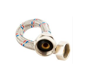 Flexible acero inoxidable 1/2 x 1/2'' HI HI 25 cm Flustem.