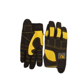 Guante Antibrivación negro/amarillo Wrk Work