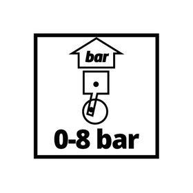 Indicador presión 0-8 bar Einhell