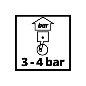 Pistola para pintar 3-4 bar 0,6 litros Einhell