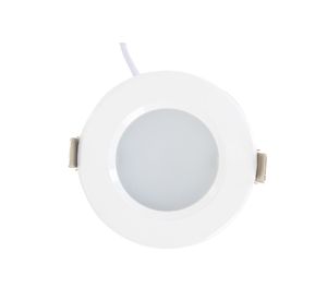 Foco embutido 10 cm 1L LED luz cálida blanco Drl