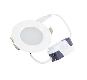 Foco embutido 10 cm 1L LED luz cálida blanco Drl
