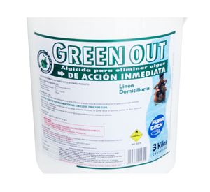 Alguicida piscina 3 kg Green out Pura tech