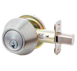 Cerrojo seguro 501 baño plata