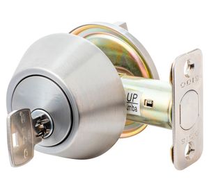 Cerrojo seguro 501 baño plata