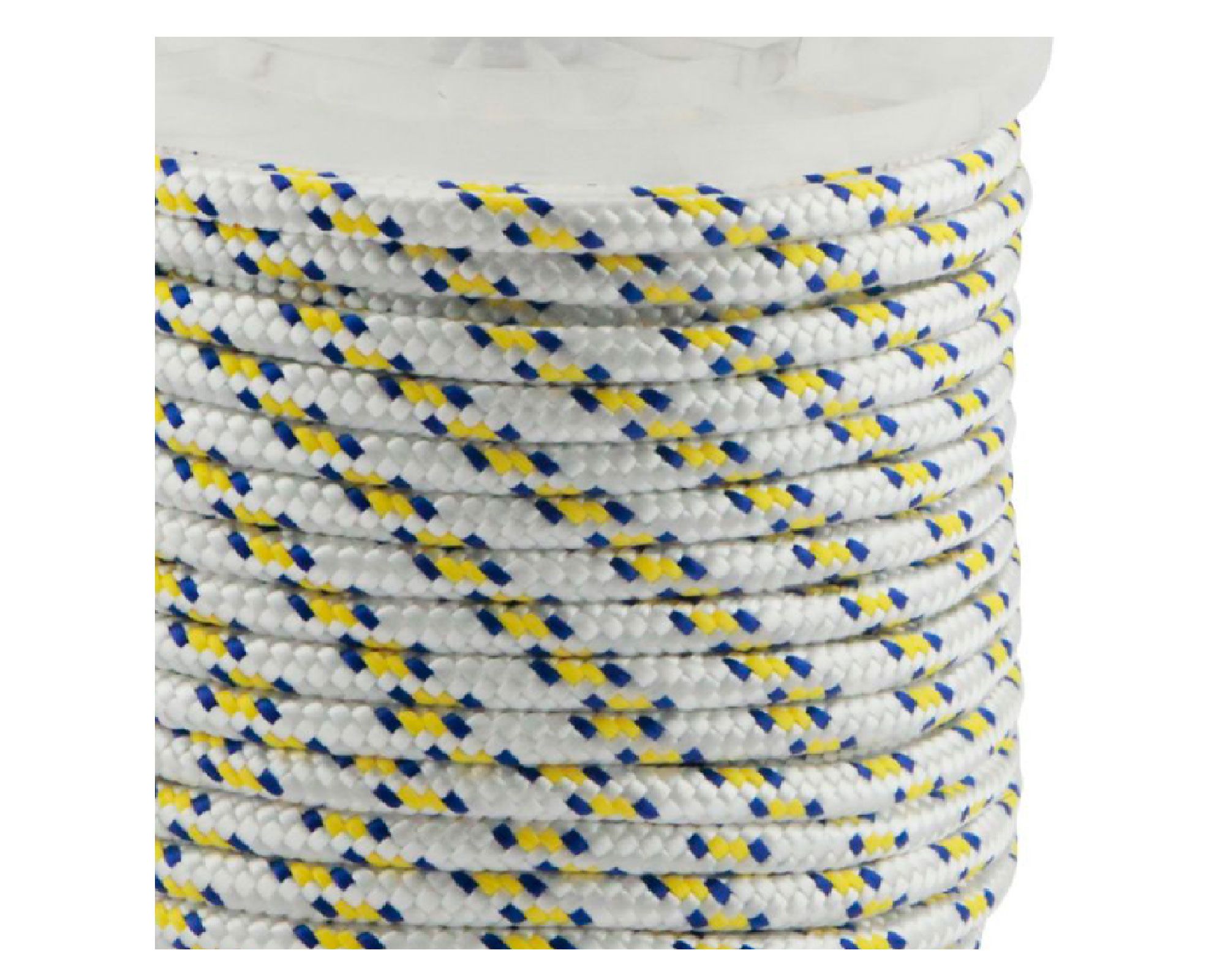 Piola polipropileno trenzado 10 mm 55 m bicolor Arnik