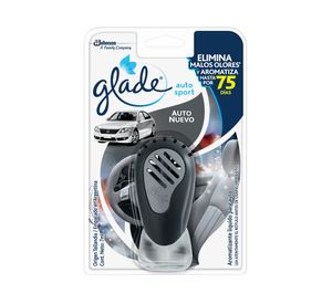Aromatizante 7 ml Auto sport auto nuevo + aparato Glade