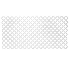 Treillage regular 1,22x2,44 m blanco Dvp