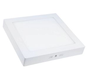 Foco panel LED Sobreponer Cuadrado 1 Luz 12W