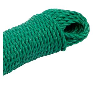 Polietileno torcido 4 mm 10 m verde Arnik
