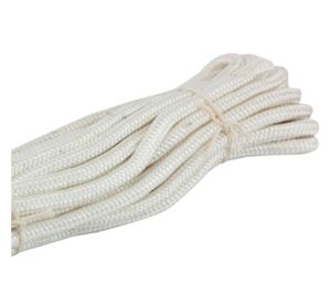 Nylon trenzado 8 mmx10 m blanco Arnik