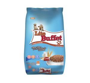 Alimento cachorro 3 kg carne y leche Lite Buffet