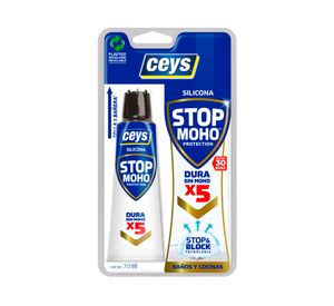 Silicona 70 ml Stop Moho transparente Ceys