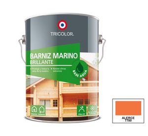 Barniz marino 1 galón alerce brillante Tricolor