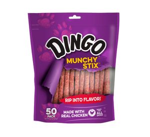 Snack para perro adulto mediano/grande sabor carne 50 un.