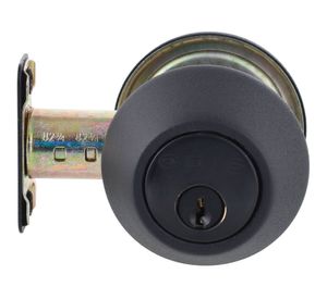 Cerrojo embutir tubular acceso exterior e interior 501 negro mate Odis