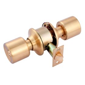 Cerradura embutir pomo baño 205 bronce satinado Odis