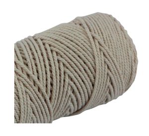 Lienza trazar algodón Nº6 50m blanco Arnik