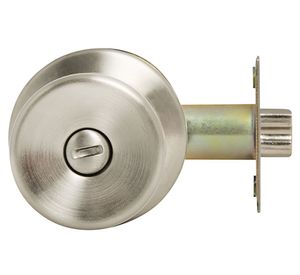 Cerradura tubular 205 baño plata