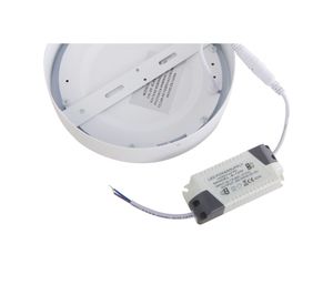 Foco panel LED Redondo 1 Luz Cálida 12W