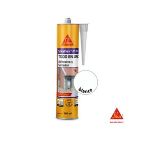 Sellador adhesivo 300 ml Sikaflex 11FC blanco Sika