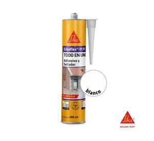 Sellador adhesivo 300 ml Sikaflex 11FC blanco Sika