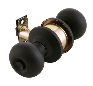 Cerradura tubular 206 baño negro