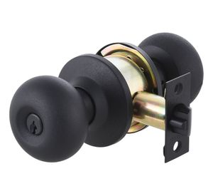 Cerradura embutir pomo acceso interior 206 negro mate Odis