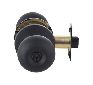 Cerradura embutir pomo acceso interior 206 negro mate Odis