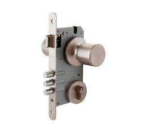 Cerradura embutida 205 plata