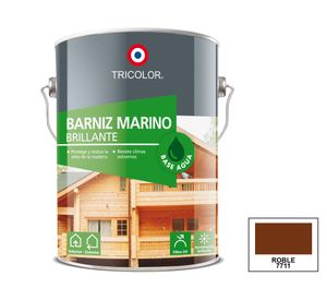 Barniz marino 1 galón roble brillante Tricolor