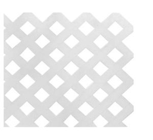 Treillage privacy 122x244 m blanco Dvp