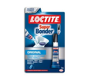 Adhesivo universal 2 gr Loctite Super Bonder original Henkel