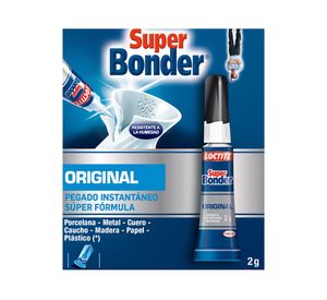Adhesivo universal 2 gr Loctite Super Bonder original Henkel