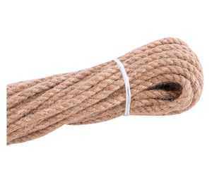 Yute 6 mm torcido fibra natural x10 m Arnik