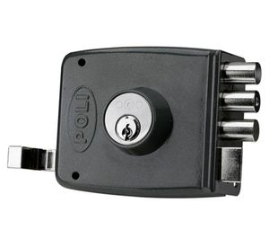 Cerradura sobreponer 2201 40 mm negro