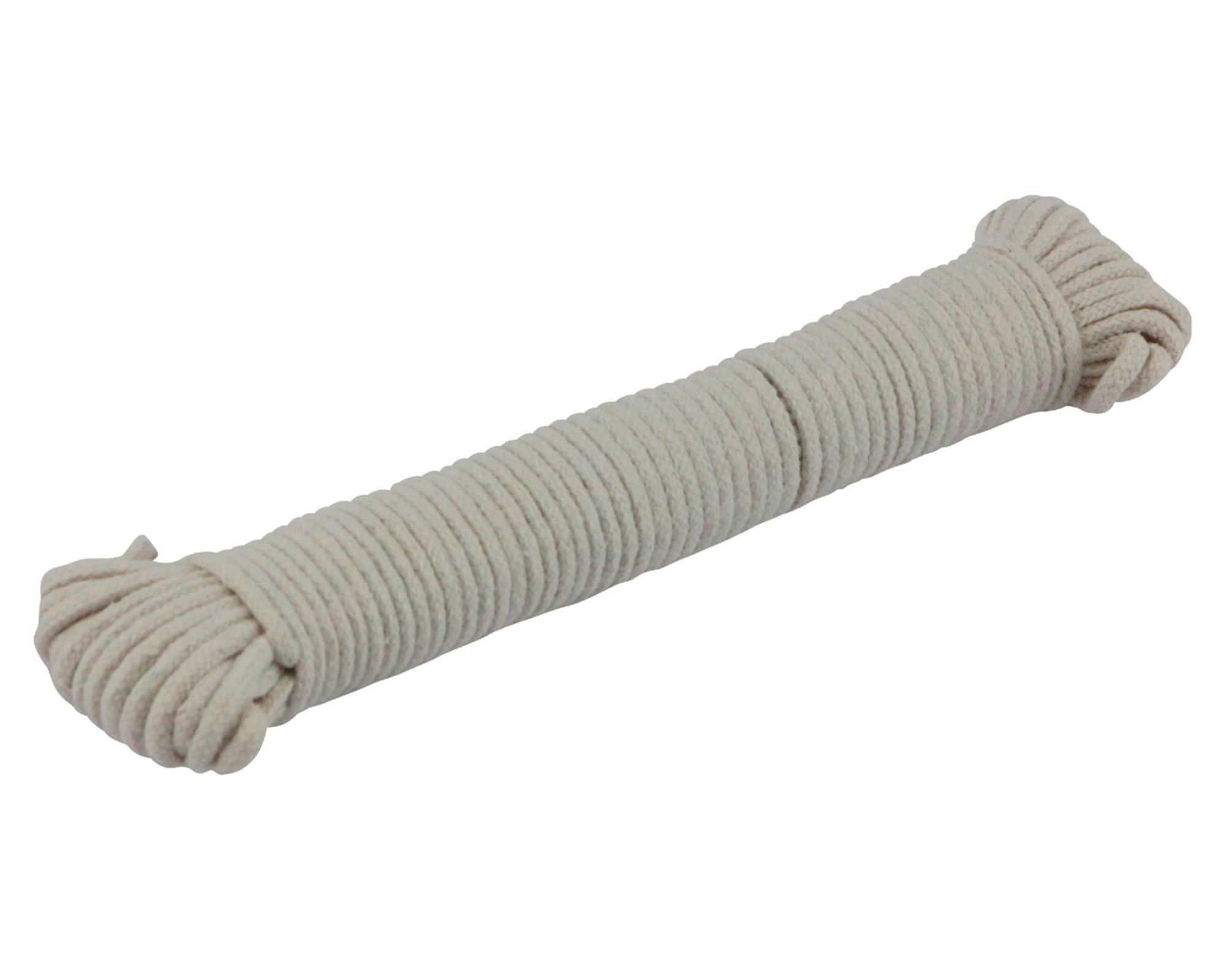 Algodón trenzado 2,5 mm 15 m natural Arnik
