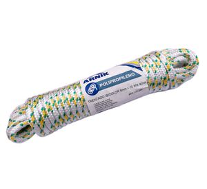 Polipropileno trenzado 6 mm 10 m bicolor Arnik