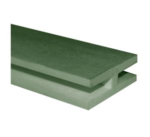 Perfil H Treillage verde oscuro Dvp