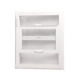 Ventana guillotina PVC 4 mm 60x50 cm