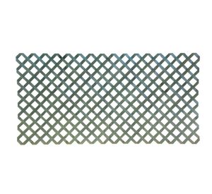 Treillage regular 1,22x2,44 m verde oscuro Dvp