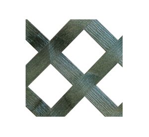 Treillage regular 1,22x2,44 m verde oscuro Dvp