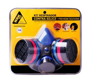 Kit respirador Contra Sílice Wrk Work