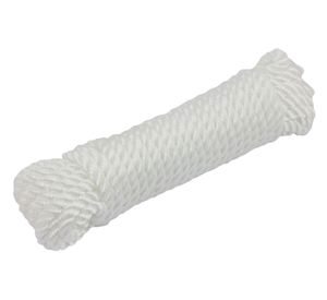 Piola polipropileno torcido 4 mm 15 m blanco Arnik