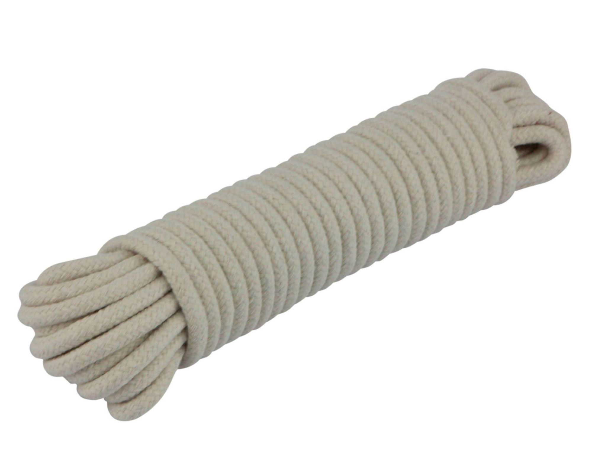 Algodón trenzado 6mm 10m natural Arnik